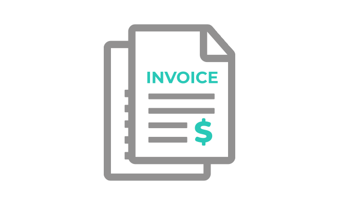 bill and invoice icon